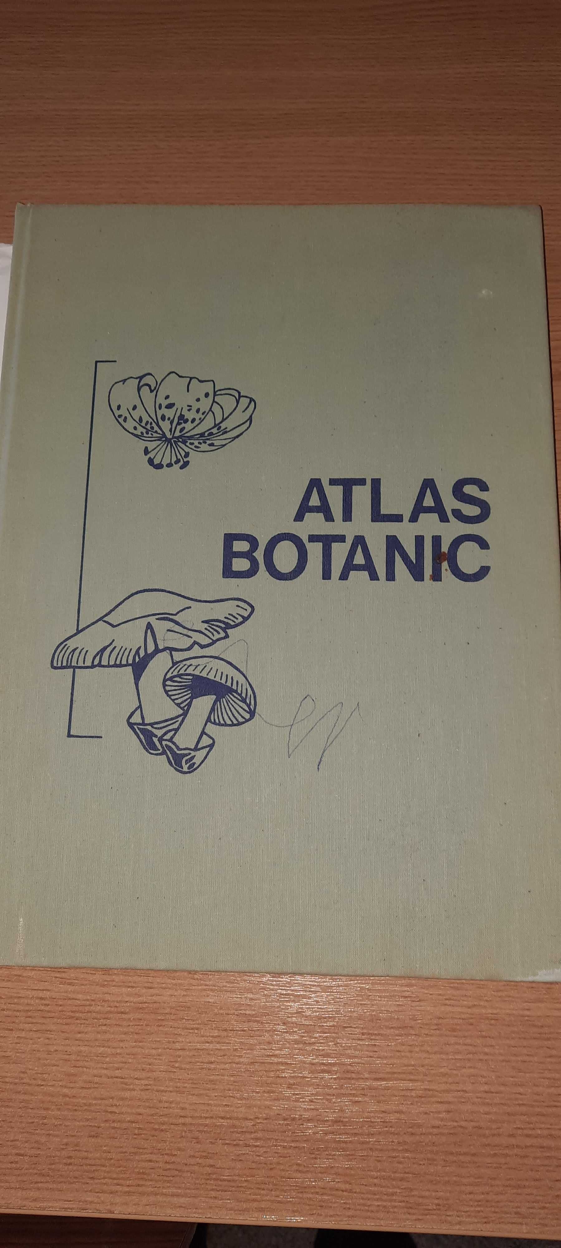 Atlas botanic, 213 pagini, copertă cartonată, 34 x 25 cm, ediția 1994