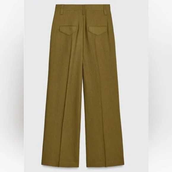 Комплект Зара бомбер+панталони, нови с етикет, лен+вискоза, S размер