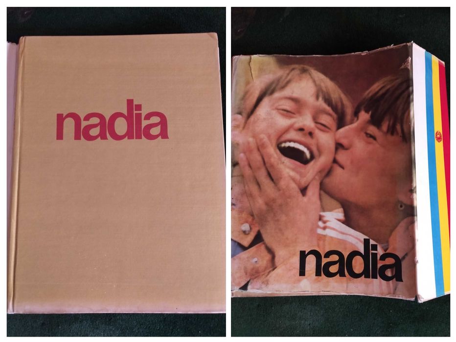 Album semnat Nadia Comăneci 1977