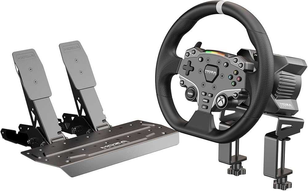 Kit Gaming Moza Racing R3, Volan ES Lite + Pedale | UsedProducts.ro
