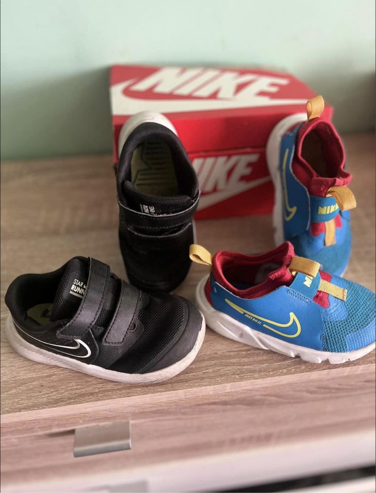 Детски дрехи 104 и маратонки Nike 25