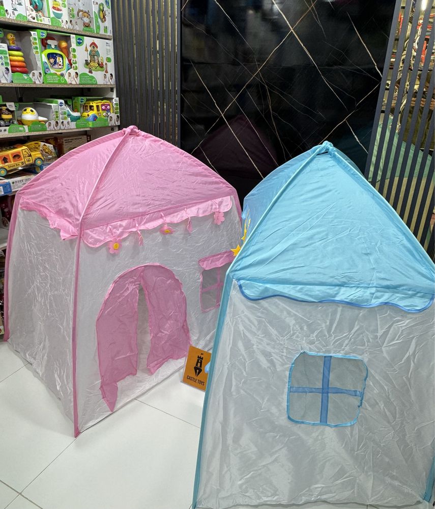 Палатка детская игровая 130x130x100см Castle Toys uz