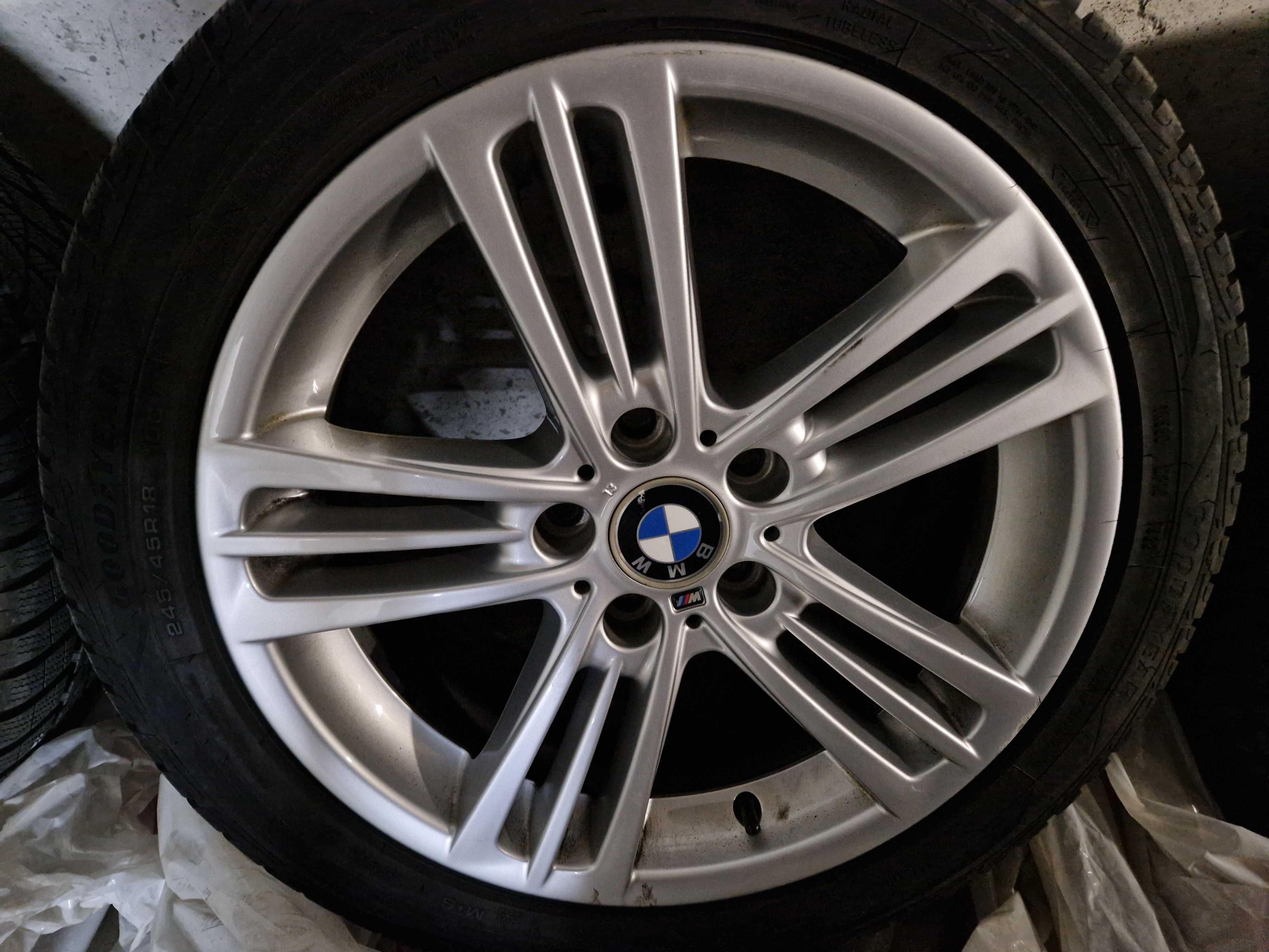 18''Оригинални джанти BMW със зимни гуми Goodyear UltraGrip 245/45/18