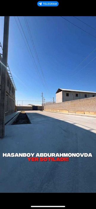 Склад сотилади Хасанбой Абдурахмоновда ер 21 соток бино 10 сотокга