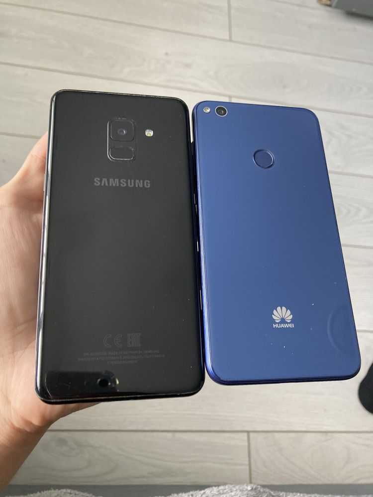 Самсунг а8 плюс Huawei Pi 8 lite 2017