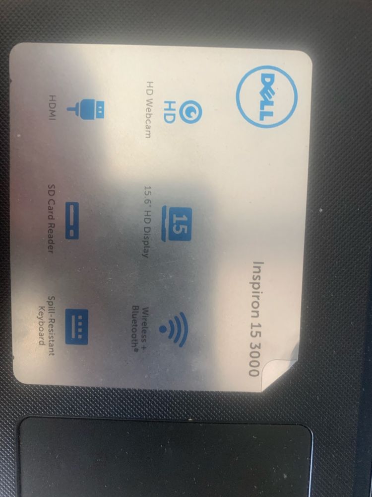 Dell Insiron laptop