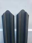 Vand sipca de gard metalica gri mat maro mat și maro lucios 0.5 gr