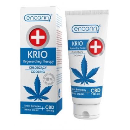 Crema CBD 150 mg Encann KRIO Regenerare calmare racire incalzire