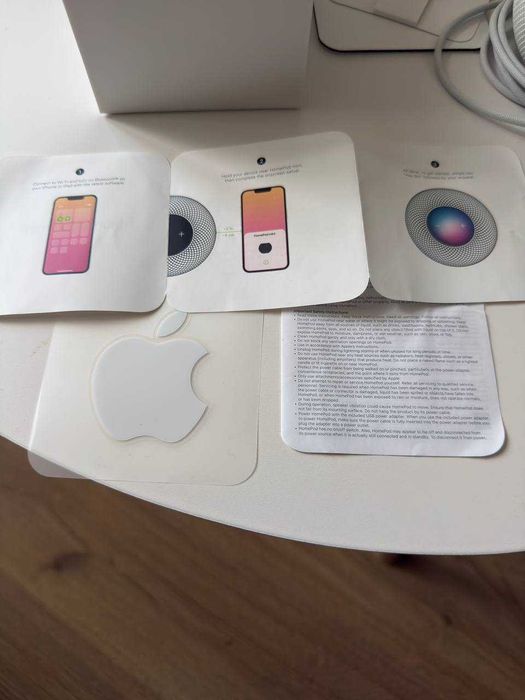 Apple Homepod boxa -  nou fara eticheta