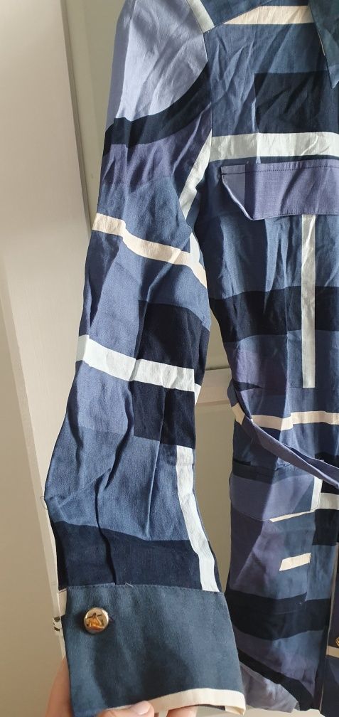 Rochie tip camasa din in Zara