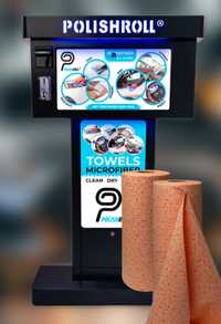 Vending machine - automat de lavete microfibre pt. spalatorii auto