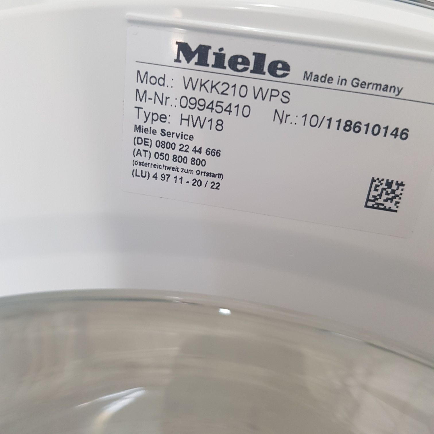 Пералня- MIELE- W1