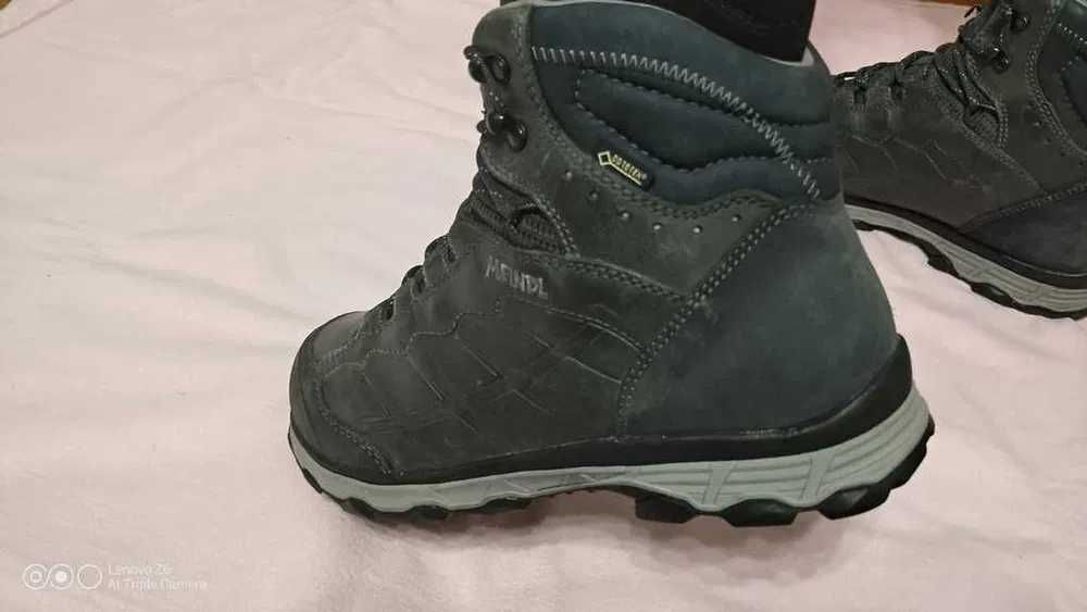 Ghete trekking piele, dublu goretex Meindl Tramin GTX marimea 38
