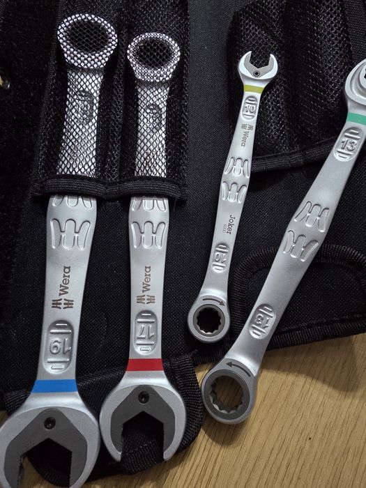 Set 4 chei combinate cu clichet Wera Joker 6000