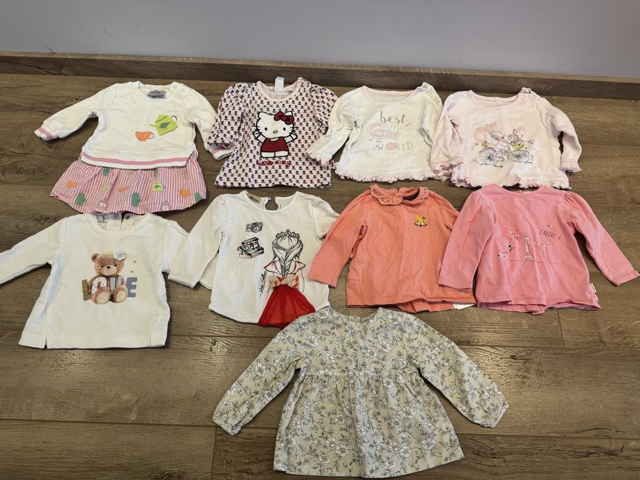 Голям лот за бебе момиче 6 месеца( 68 см.)