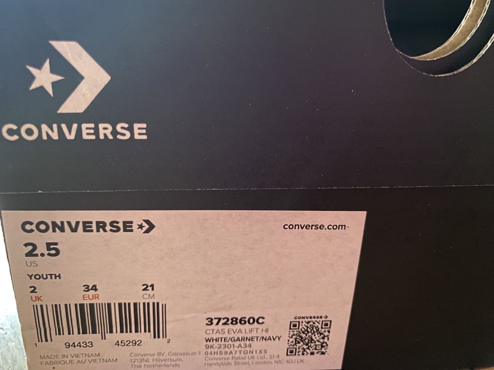 Детски кецове Converse