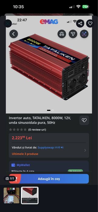 Invertor panouri solare 10000w