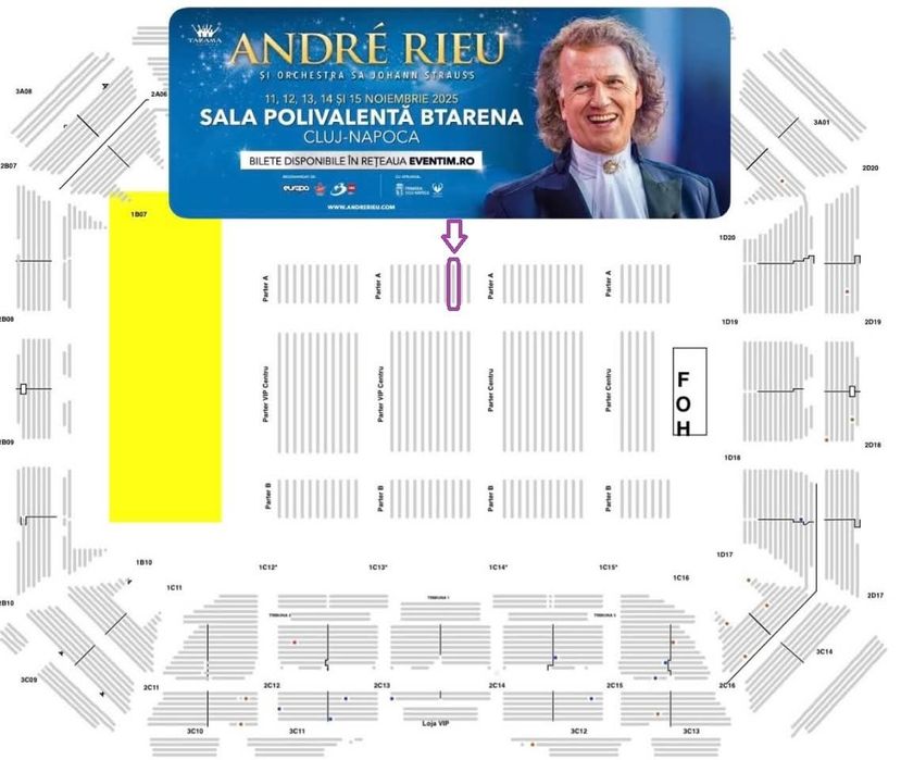 Vand bilet Andrei Rieu