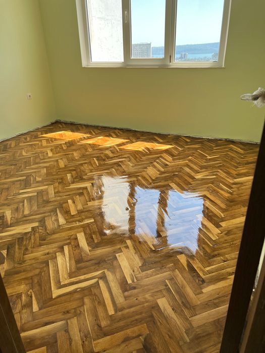 Циклене на паркет и дюшеме