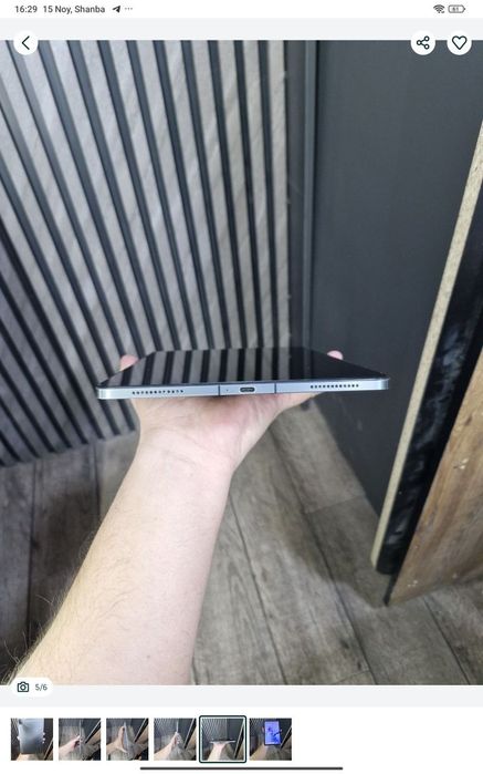 xiaomi mi pad 5 128/6 aybi yuq bir ikkita chaqalari bor Sd 860 chip