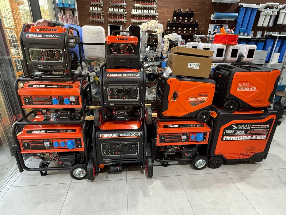 Генератор инвертор 5 кВт (Kemage) арзон ва сифатли KM7500iE