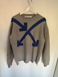 Off-White 100% оригинален пуловер
