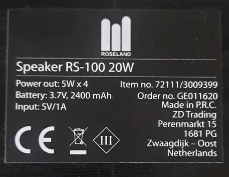 boxa bluetooth si soundbar ROSELAND