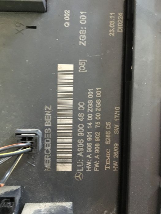 Calculator Modul Comfort Sprinter/Vito A906/W639