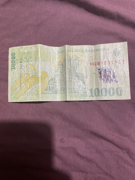 Vând bacnotă din 10 de zece mii de lei