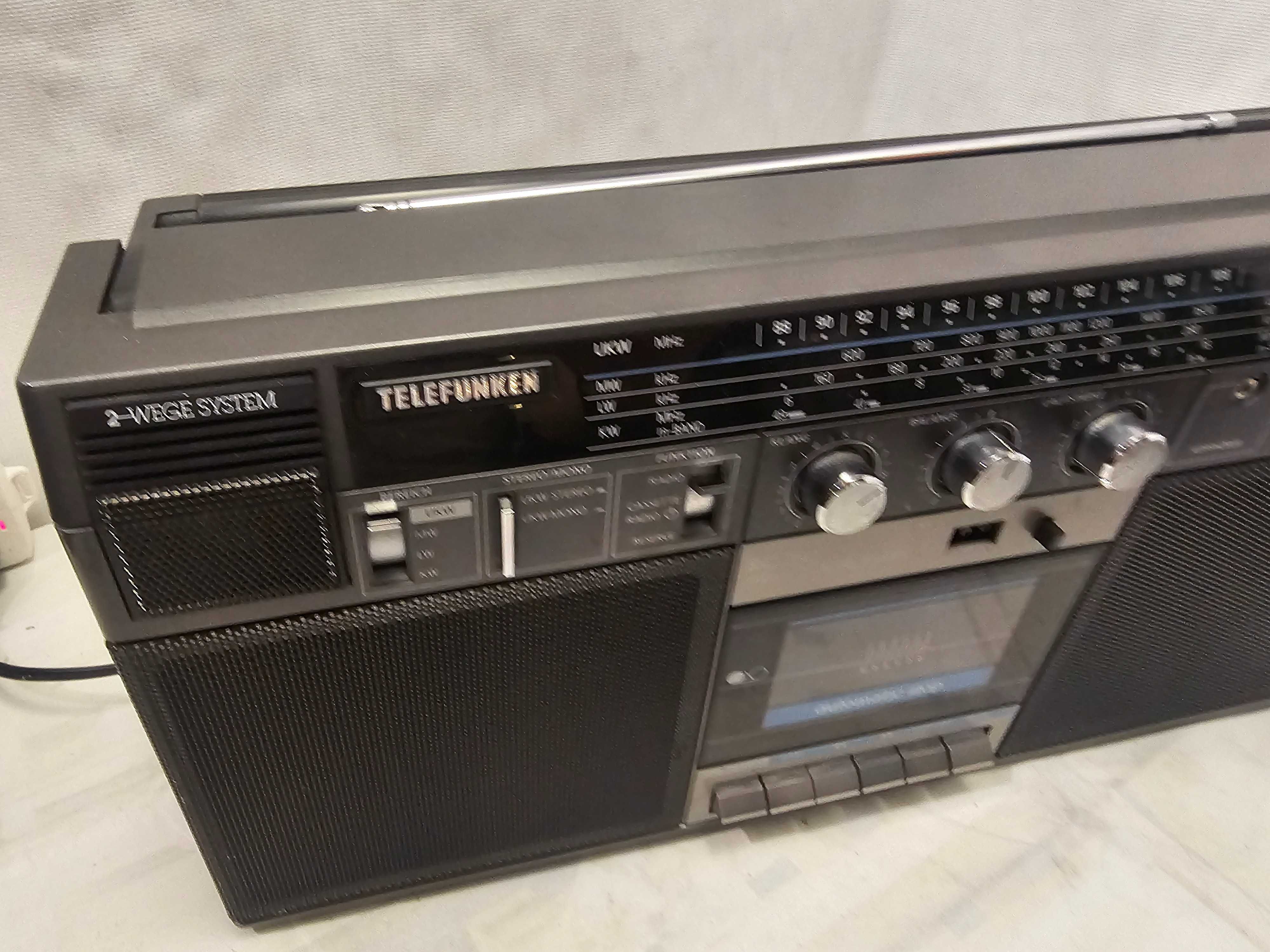 Portabil boombox Telefunked RC 760 Tuner cassete deck