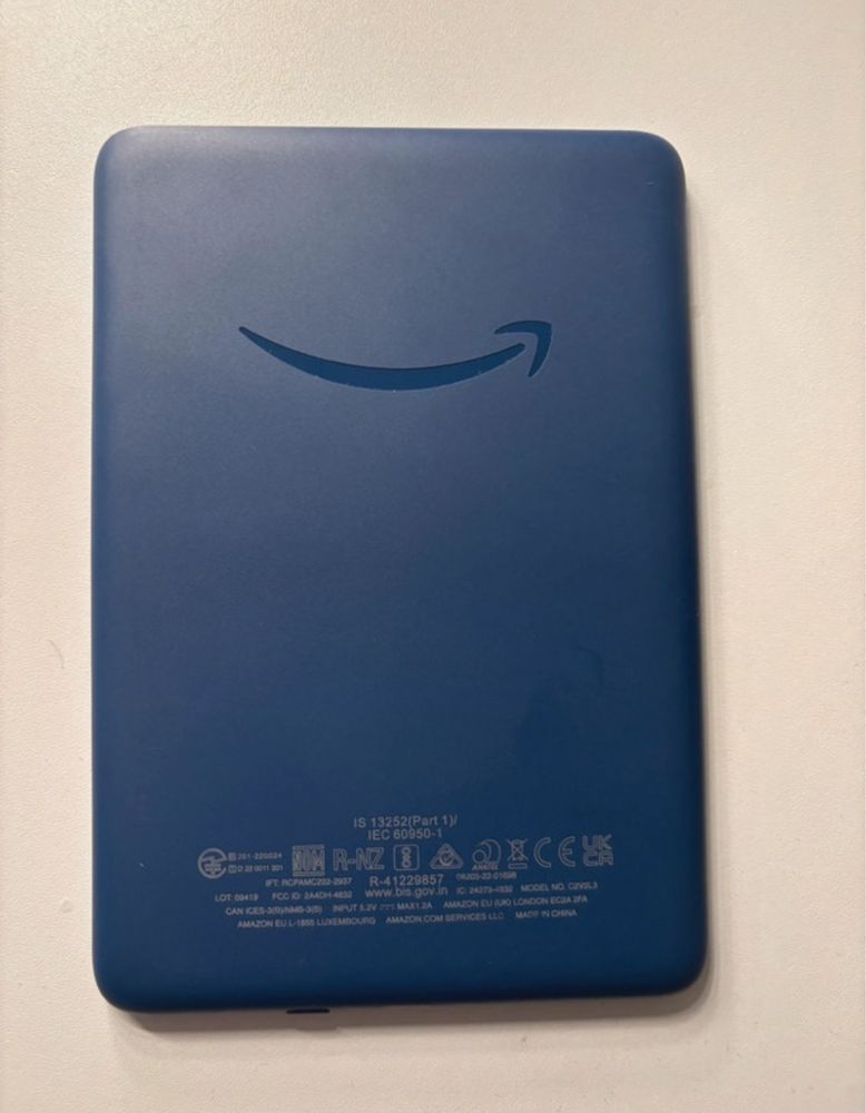eBook Reader Amazon Kindle 2022, Display 6" 300 ppi, USB Type C