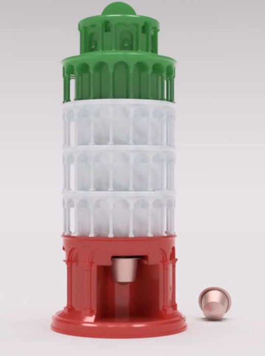 Turnulețul de cafea – dispenser 3D pentru capsule