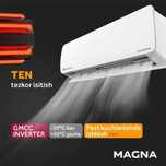 Кондиционер LG/compressor lg/750m3/Ten/135w/r32/доставка/кронштейн бор