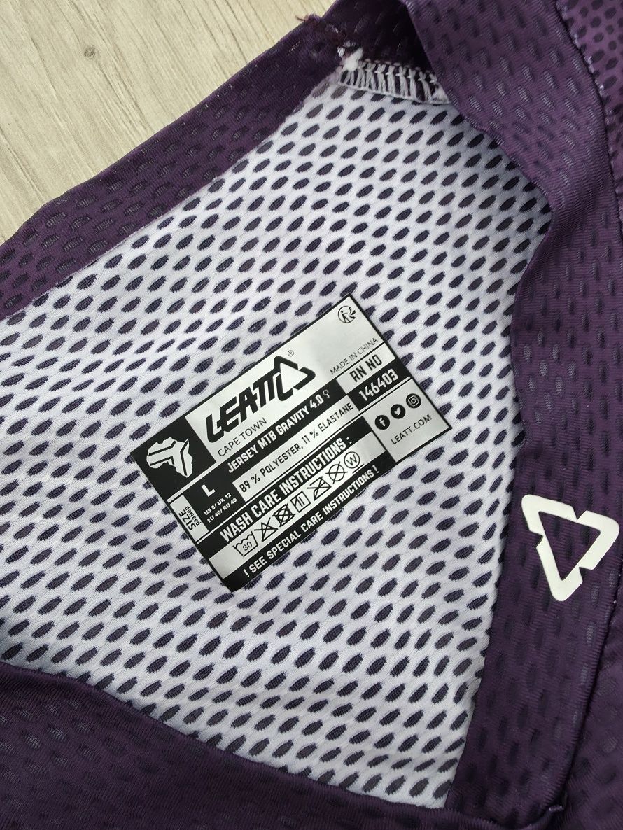 Tricou + Mănuși Noi Mtb Leatt Mărimea L
