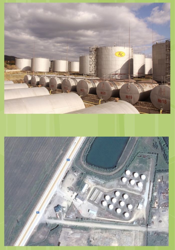Хранение нефтепродуктов, гсм - нефтебаза