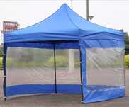 Cort pavilion 3×3 pliabil cu pereti cu geam !