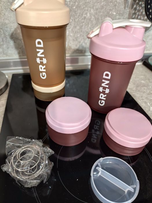 Нова! Протеинова шейкър бутилка -2 бр