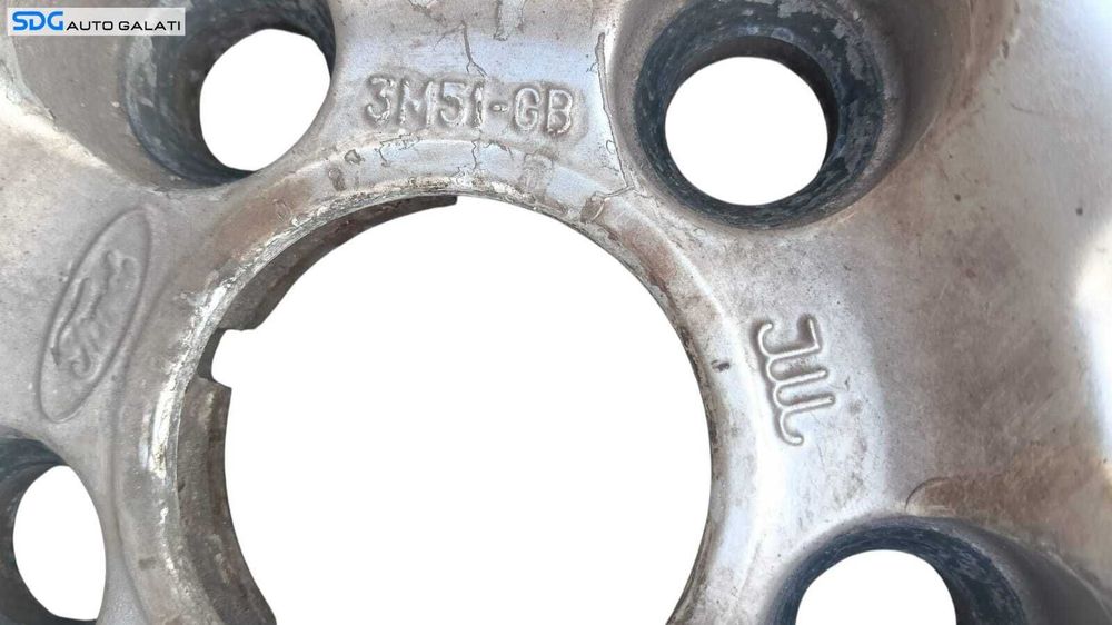 Set 4 Jante Aliaj 205 55 R16 6.50Jx16H2 ET52.5 Ford Mondeo MK3 2000 - 2007 Cod 3M51-GB [M9011]