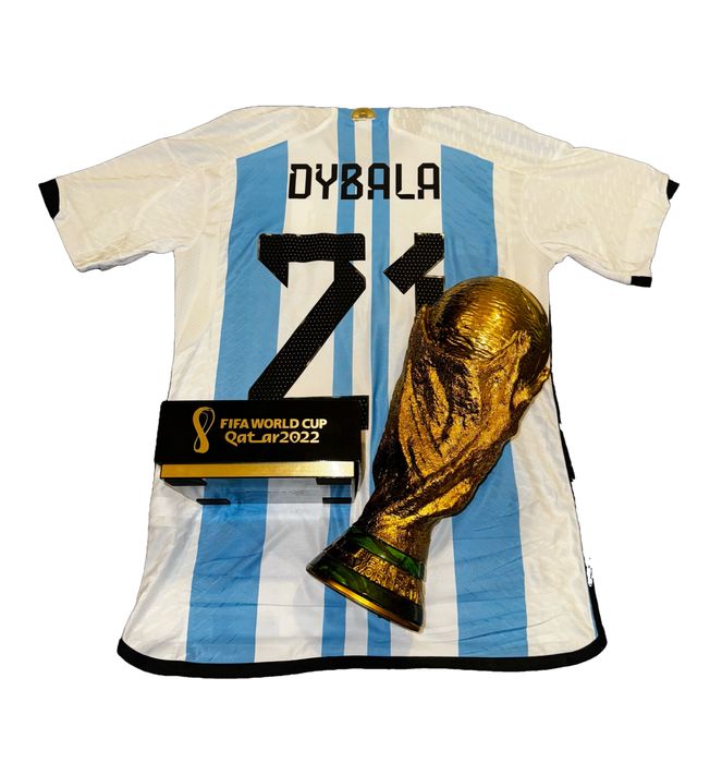 Фланелка на Пауло Дибала / финал световно 2022 + купа от световното
