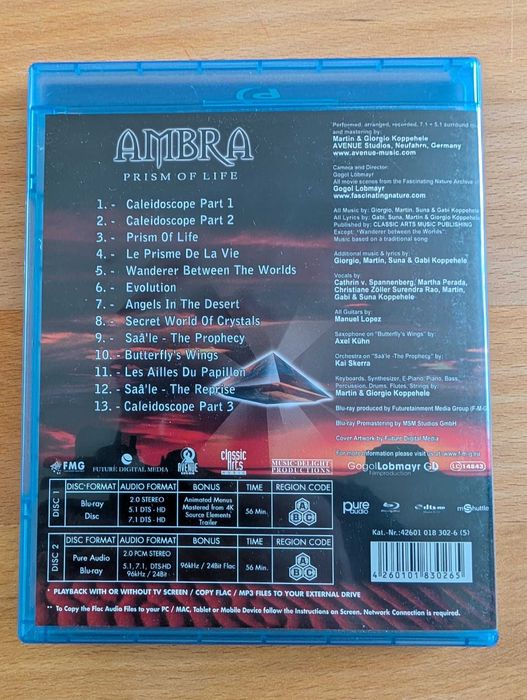Blu-Ray Ambra - Prism of Life (2BD)