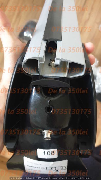 Bare transversale portbagaj ALUMINIU wingbar DACIA LOGAN SANDERO 3 III