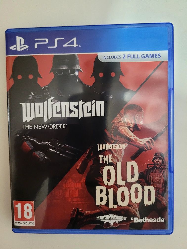 Jocuri PS4 FIFA,  Wolfenstein