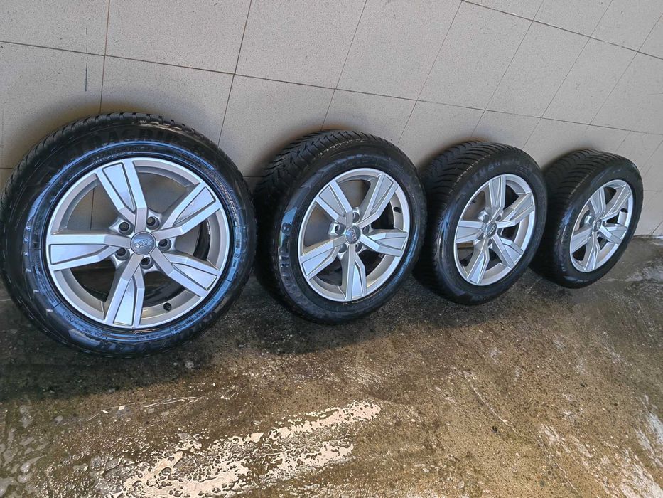 Vand Jante R16 Audi A4 B8 + Anvelope Iarna 205/60/R16