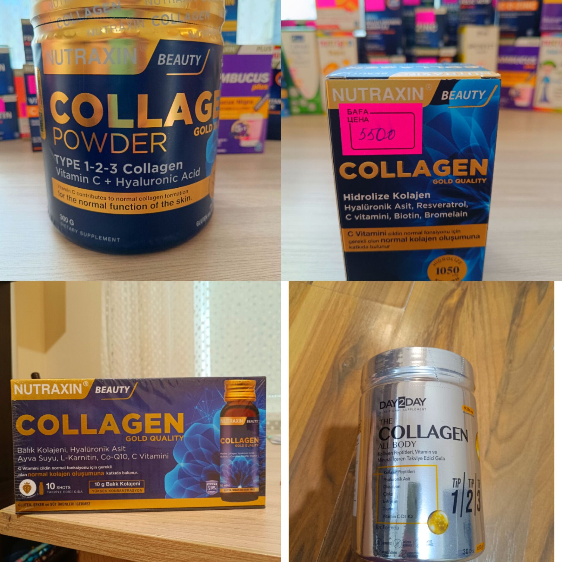 Collagen  orzax nutraxin day2day