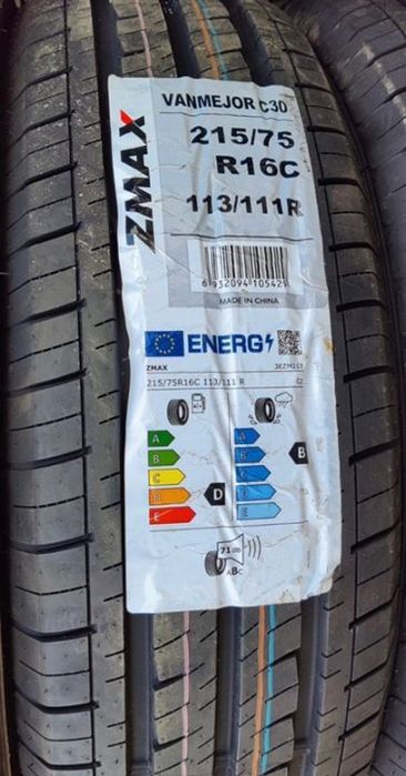 ANVELOPE DE VARA 215/75R16C 113/111R ZMAX VANMEJOR C30