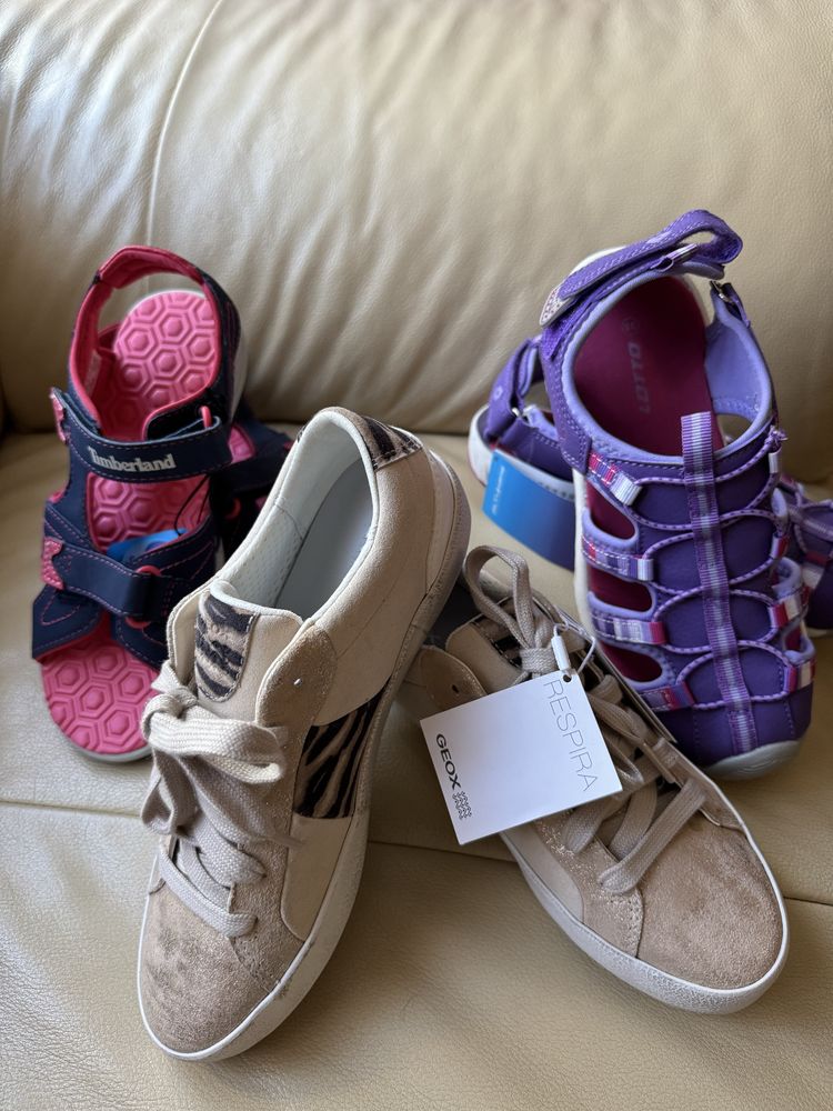 Geox, Pablosky, Timberland, lotto детски обувки