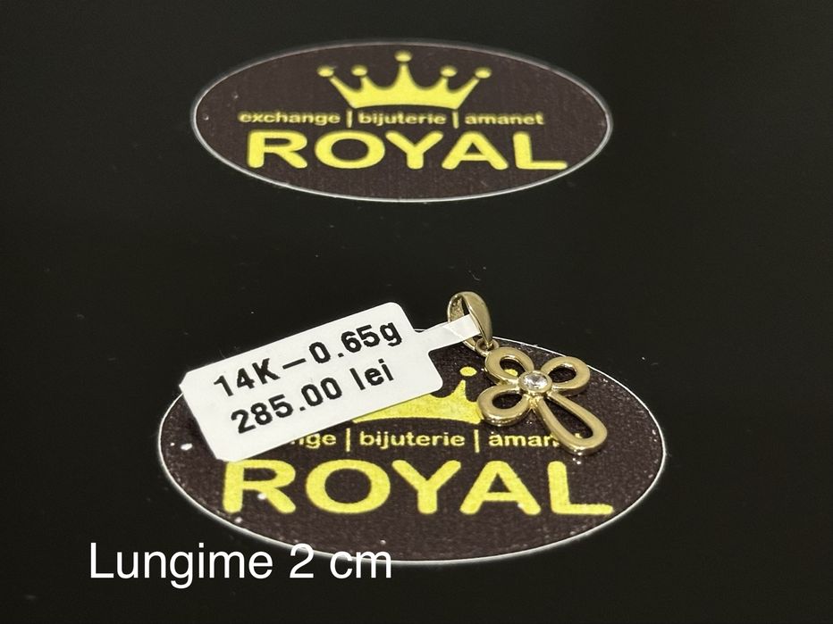 Bijuteria Royal: Pandantiv aur 14k/0.65 gr