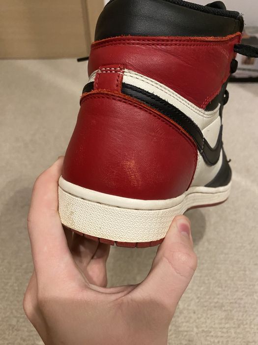 Jordan 1 Bred Toe - 44