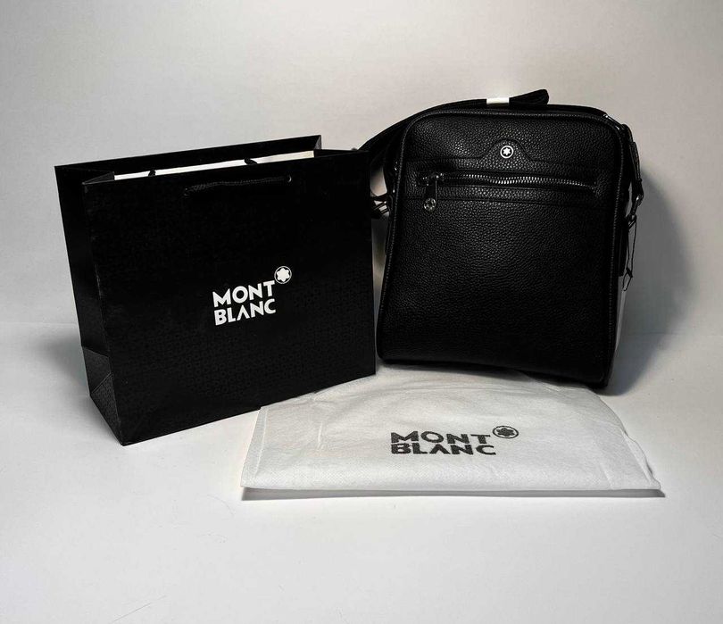 Mont blanc Geantă pentru bărbați, piele 2033