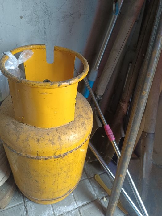 Балон наполный газом с редуктором